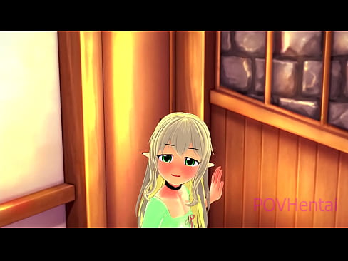 ❤️ (Pakute) Ọmọbinrin Elvish ṣe iranlọwọ fun ọ lati wẹ oju rẹ. si wa ❌❤